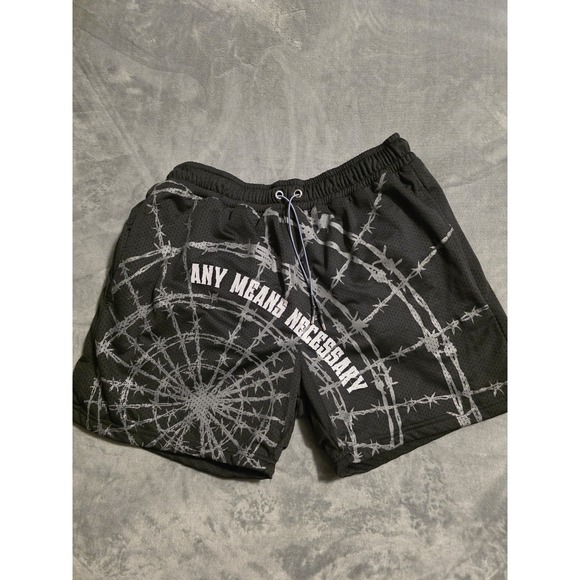 Any Means Necessary Other - Any Means Necessary Mens Shoets Size L Black White
